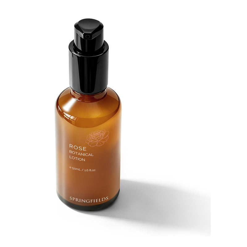 Rose Botanical Lotion 50ml overhead product image